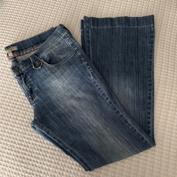 Burberry London Flare Jeans / Denim Blue Medium Wash / Size 30 - Picture 1 of 4